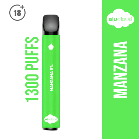 Vape Glucloud Large 1300 Manzana